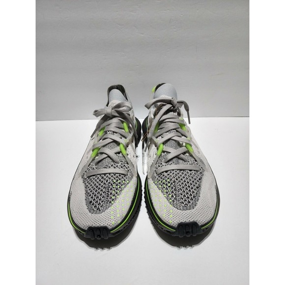 Size 11 ADIDAS 4D FUSION PRIMEKNIT H04511 GREY GREEN RUNNING SHOES SNEAKERS MENS - Picture 7 of 12